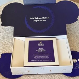 Kiehl's Fast Release Retinol Night Serum - Purple and White